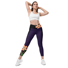 Load image into Gallery viewer, Crossover leggings with pockets