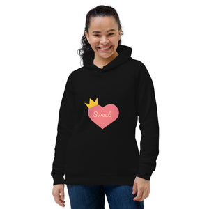 Women's eco fitted hoodie