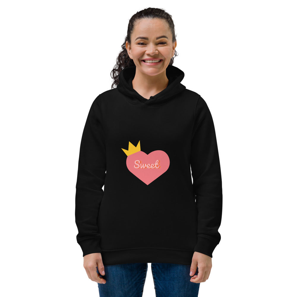 Women's eco fitted hoodie